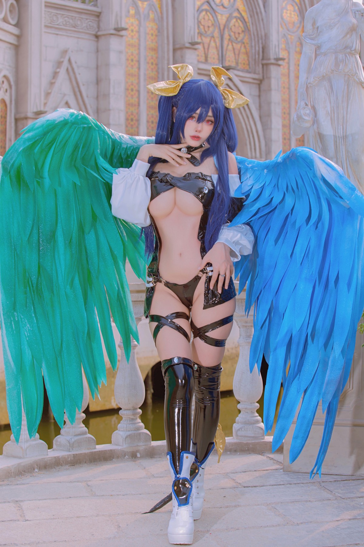 Cosplay 日本性感萝莉Byoru Dizzy Guilty Gear - Cosplay 日本性感萝莉Byoru Dizzy Guilty Gear.09P