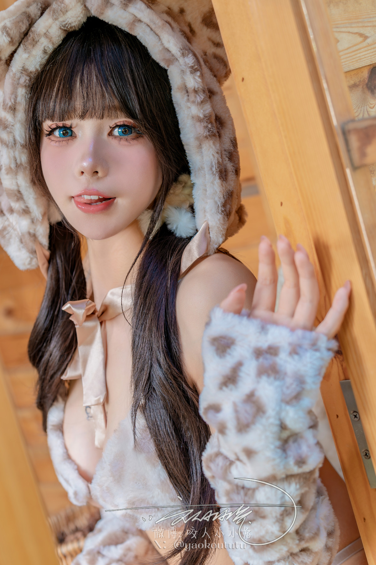 Cosplay 黏黏团子兔 豹猫嗷呜 Set.01 - Cosplay 黏黏团子兔 豹猫嗷呜 Set.01.20P